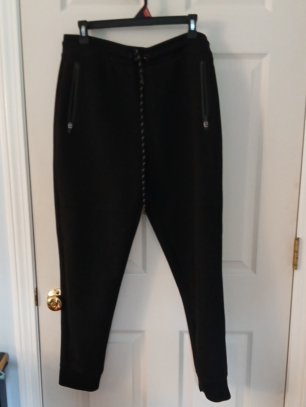 Aeropostale Men's Black Drawstring Jogger Pants